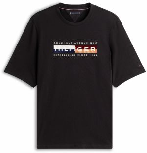 Tommy Hilfiger Big & Tall Tričko  modrá / tmavočervená / čierna / biela