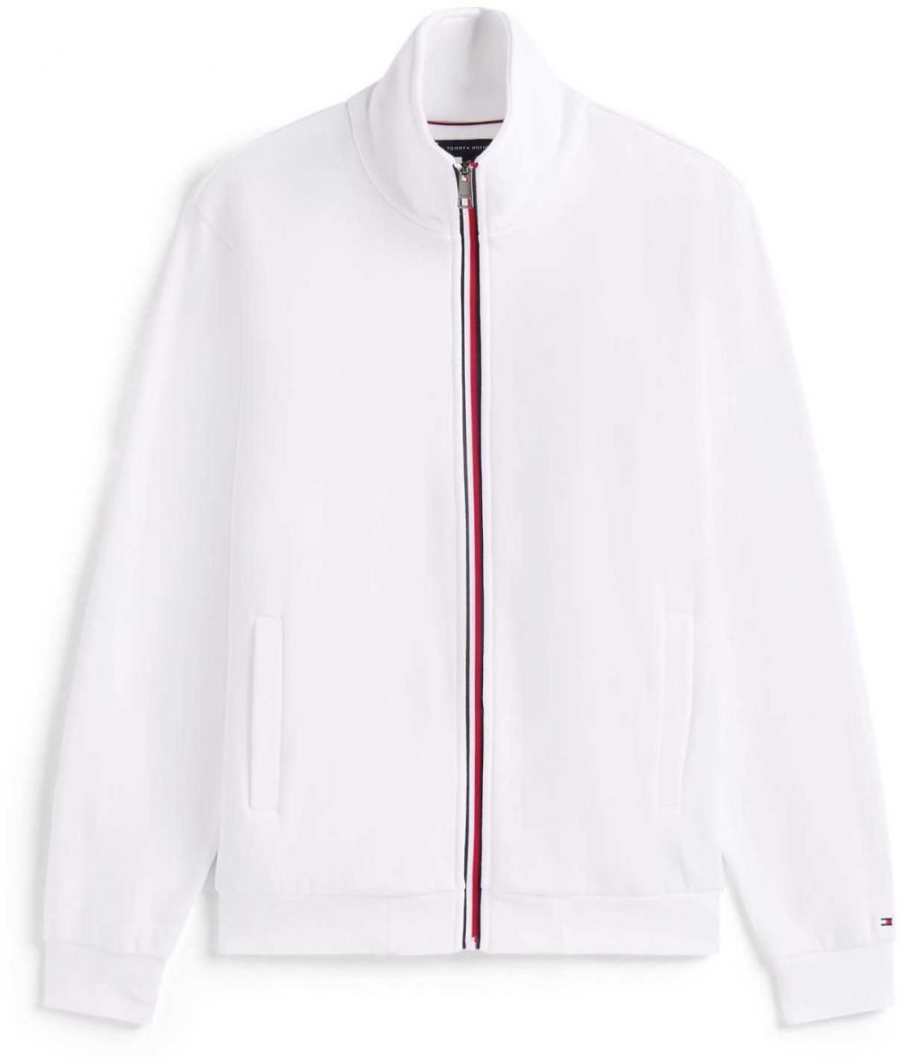 TOMMY HILFIGER Tepláková bunda  námornícka modrá / červená / biela