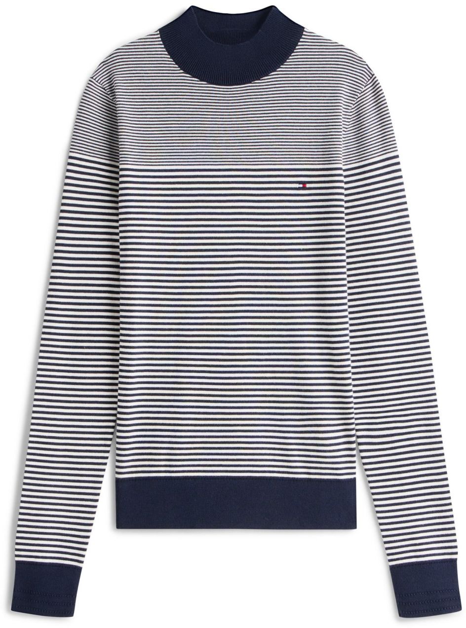 TOMMY HILFIGER Sveter  námornícka modrá / biela