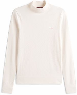TOMMY HILFIGER Sveter  námornícka modrá / pastelovo žltá / červená / biela