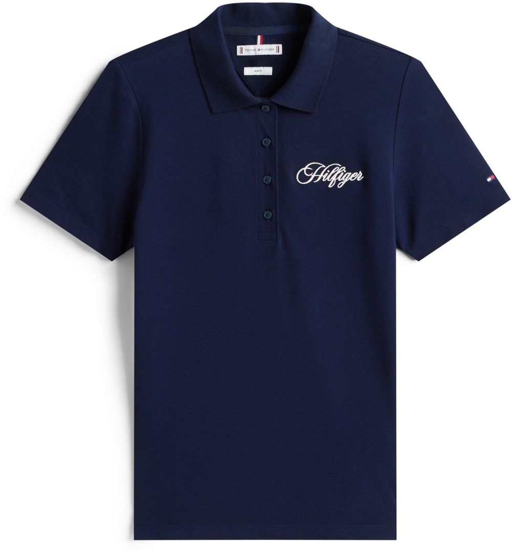 TOMMY HILFIGER Tričko  námornícka modrá / biela