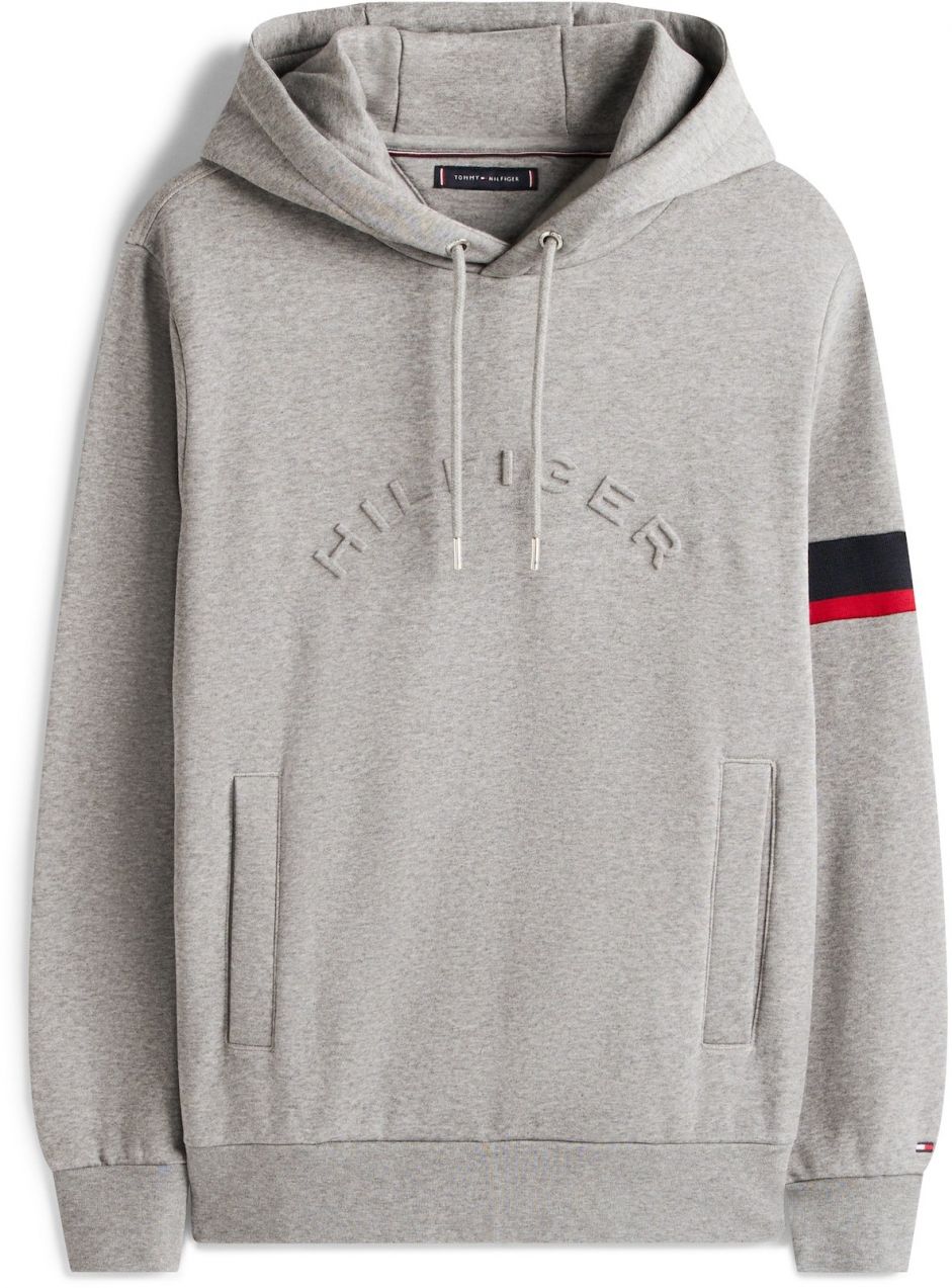 TOMMY HILFIGER Mikina  sivá melírovaná