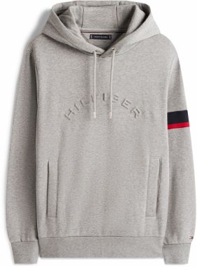 TOMMY HILFIGER Mikina  sivá melírovaná