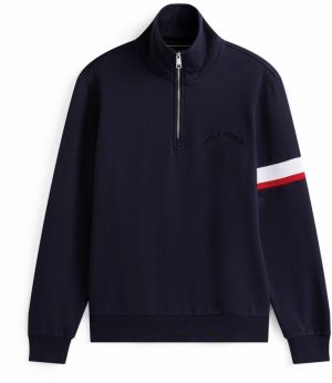 TOMMY HILFIGER Mikina  námornícka modrá / červená / biela