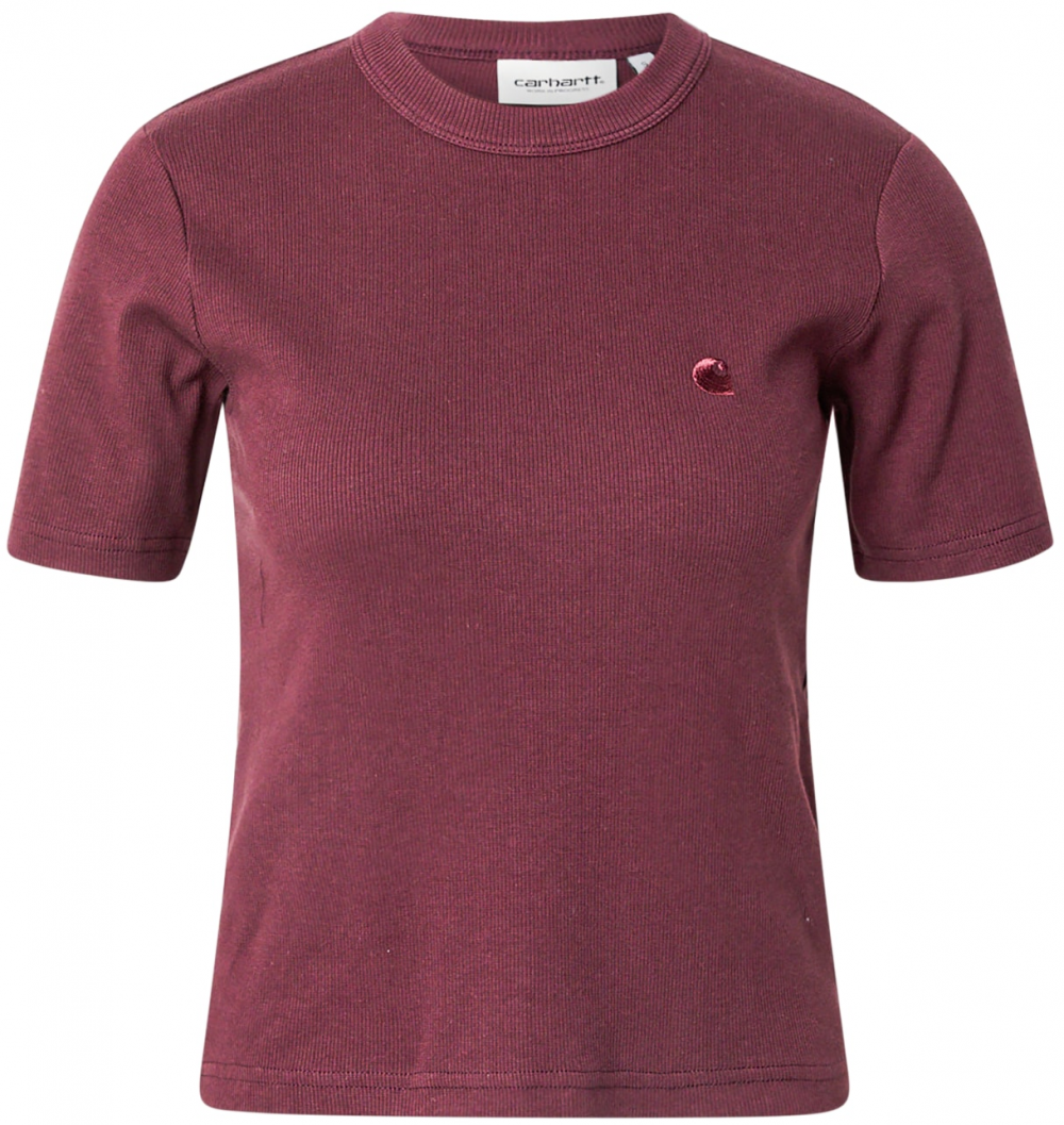 Carhartt WIP Tričko 'Philipa'  vínovo červená