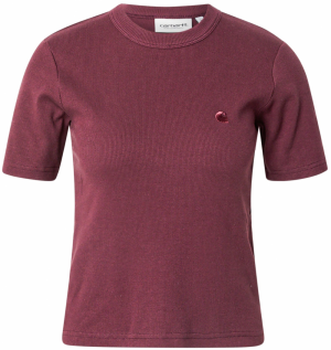 Carhartt WIP Tričko 'Philipa'  vínovo červená
