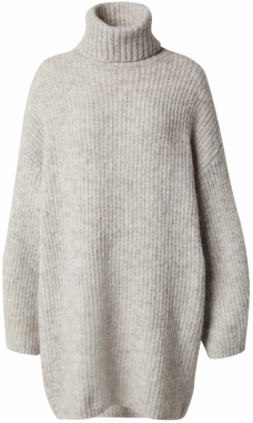 TOPSHOP Pletené šaty 'MILLA'  tmelová