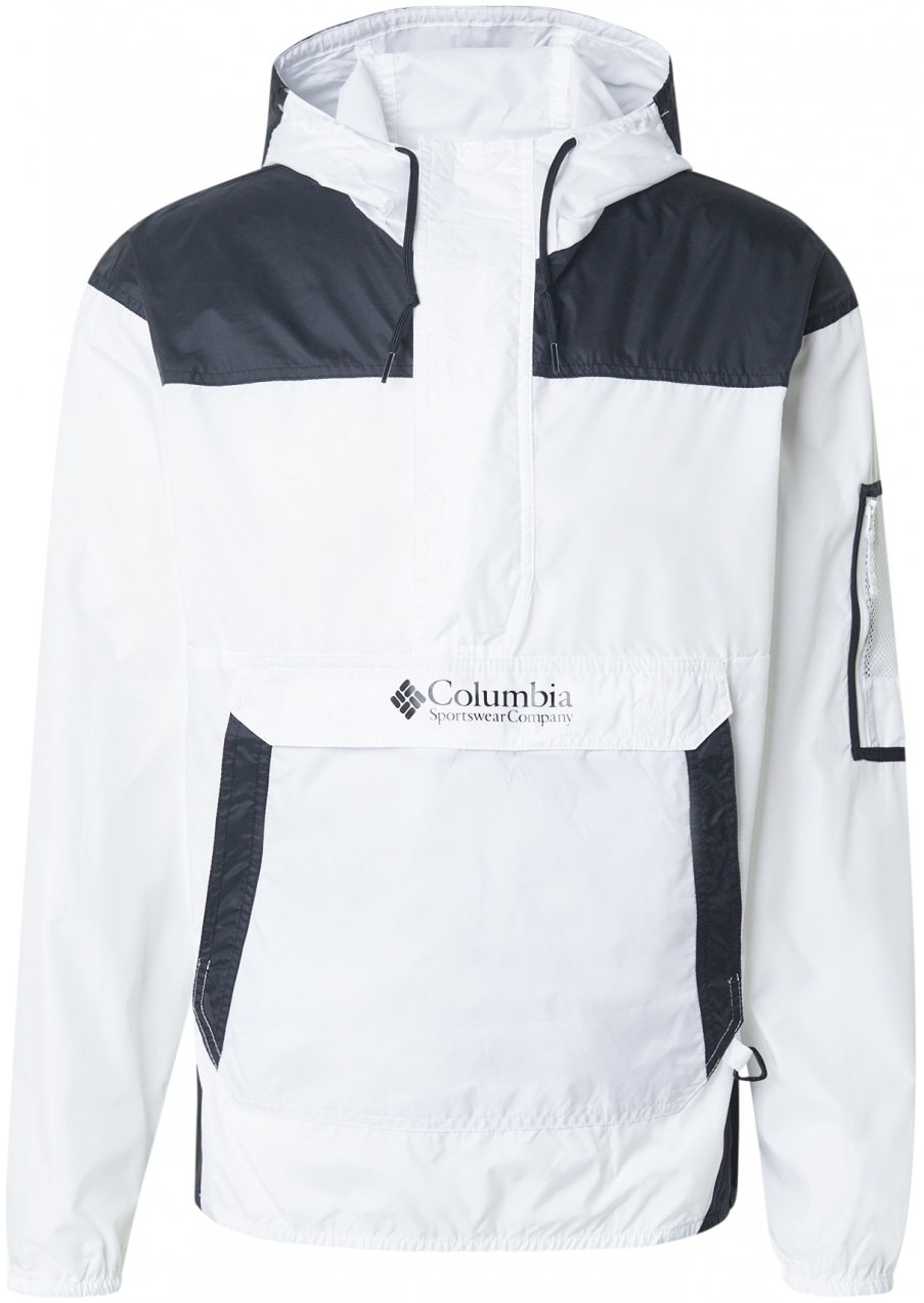 COLUMBIA Outdoorová bunda 'Challenger™ II'  čierna / biela