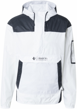COLUMBIA Outdoorová bunda 'Challenger™ II'  čierna / biela