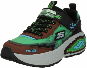 SKECHERS Tenisky 'MEGA-CRAFT 4K'  hnedá / sivá / zelená / čierna