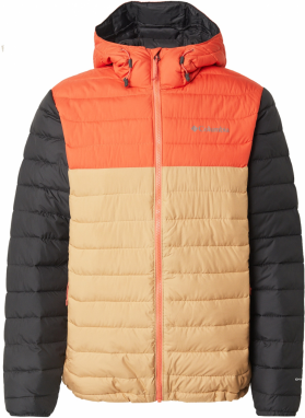 COLUMBIA Outdoorová bunda 'Powder Lite II'  béžová / oranžová / čierna