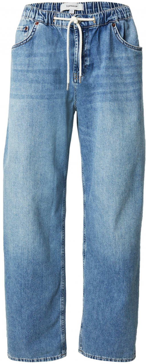TOPSHOP Džínsy  modrá denim