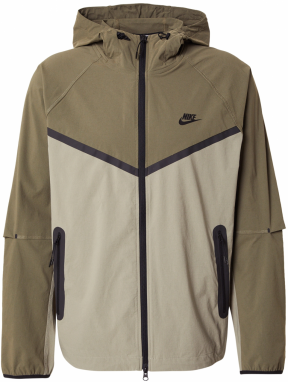 Nike Sportswear Prechodná bunda 'Tech'  kaki / olivová / čierna