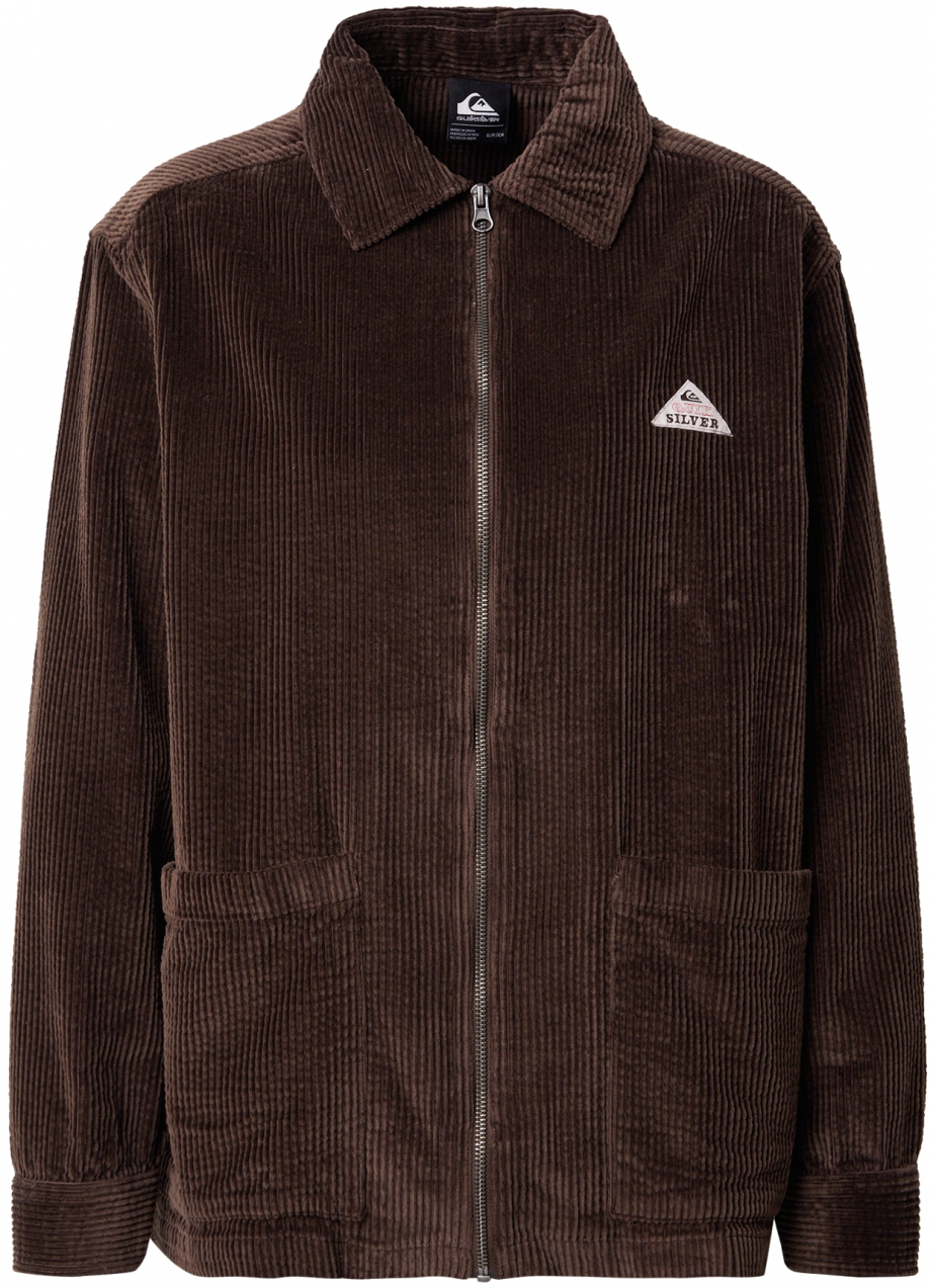 QUIKSILVER Prechodná bunda 'PAYARAWA'  čokoládová / biela