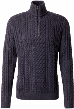 JACK & JONES Sveter 'JPRBLUSEAN'  námornícka modrá