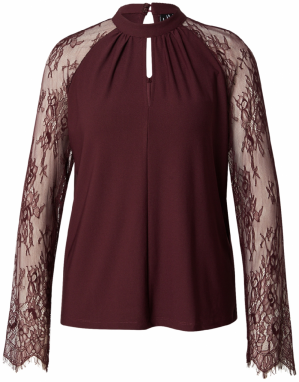 VERO MODA Blúzka 'VMMILLA'  vínovo červená