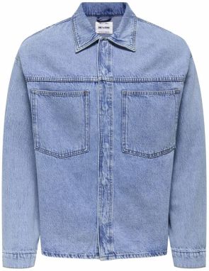 Only & Sons Prechodná bunda 'ONSEmil'  modrá denim