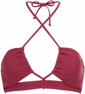LSCN by LASCANA Bikinový top 'Gina'  červeno-fialová
