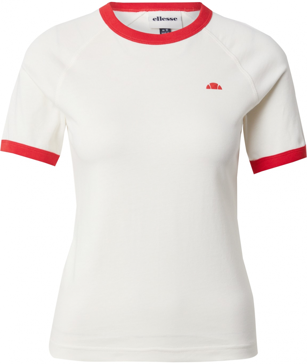 ELLESSE Tričko 'Etchemin'  červená / šedobiela