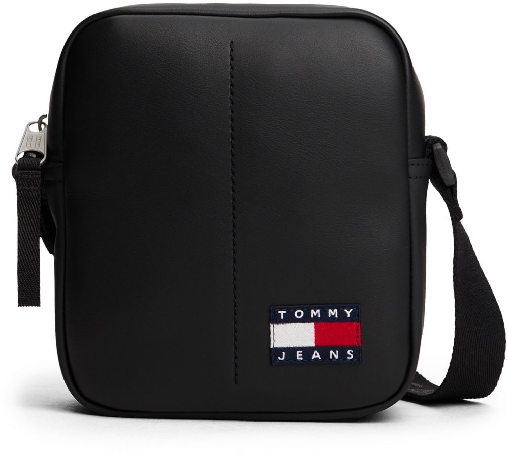 Tommy Jeans Taška cez rameno 'ESS'  námornícka modrá / červená / čierna / biela