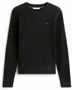 TOMMY HILFIGER Sveter  čierna