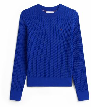 TOMMY HILFIGER Sveter  kráľovská modrá