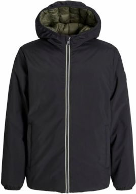 JACK & JONES Prechodná bunda 'JJEBROOK'  olivová / čierna