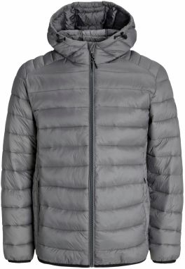 JACK & JONES Prechodná bunda 'JJEBRADLEY'  sivá