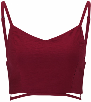 Guido Maria Kretschmer Women Top 'Athina'  rubínová