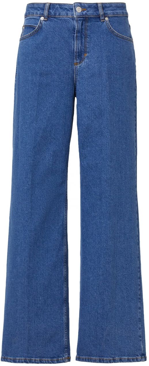 COMMA Džínsy  modrá denim
