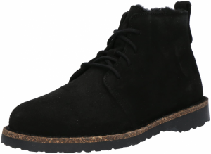 BIRKENSTOCK Šnurovacie členkové čižmy  čierna