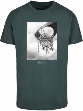 Mister Tee Tričko 'Ballin 2.0'  tmavozelená