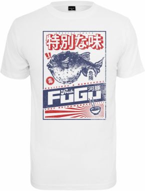 Mister Tee Tričko 'Fugu'  modrá / červená / biela