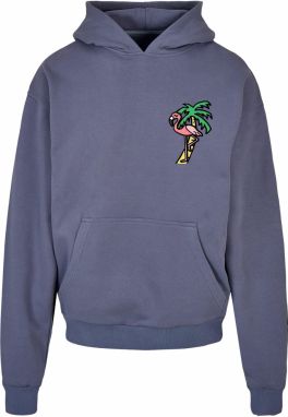Mister Tee Mikina 'Flamingo'  tmavomodrá / žltá / svetlozelená / svetloružová
