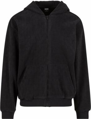 Urban Classics Tepláková bunda  čierna