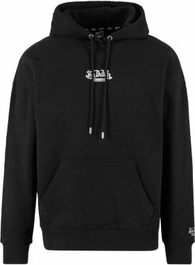 Von Dutch Originals Mikina 'Matthew'  čierna / biela