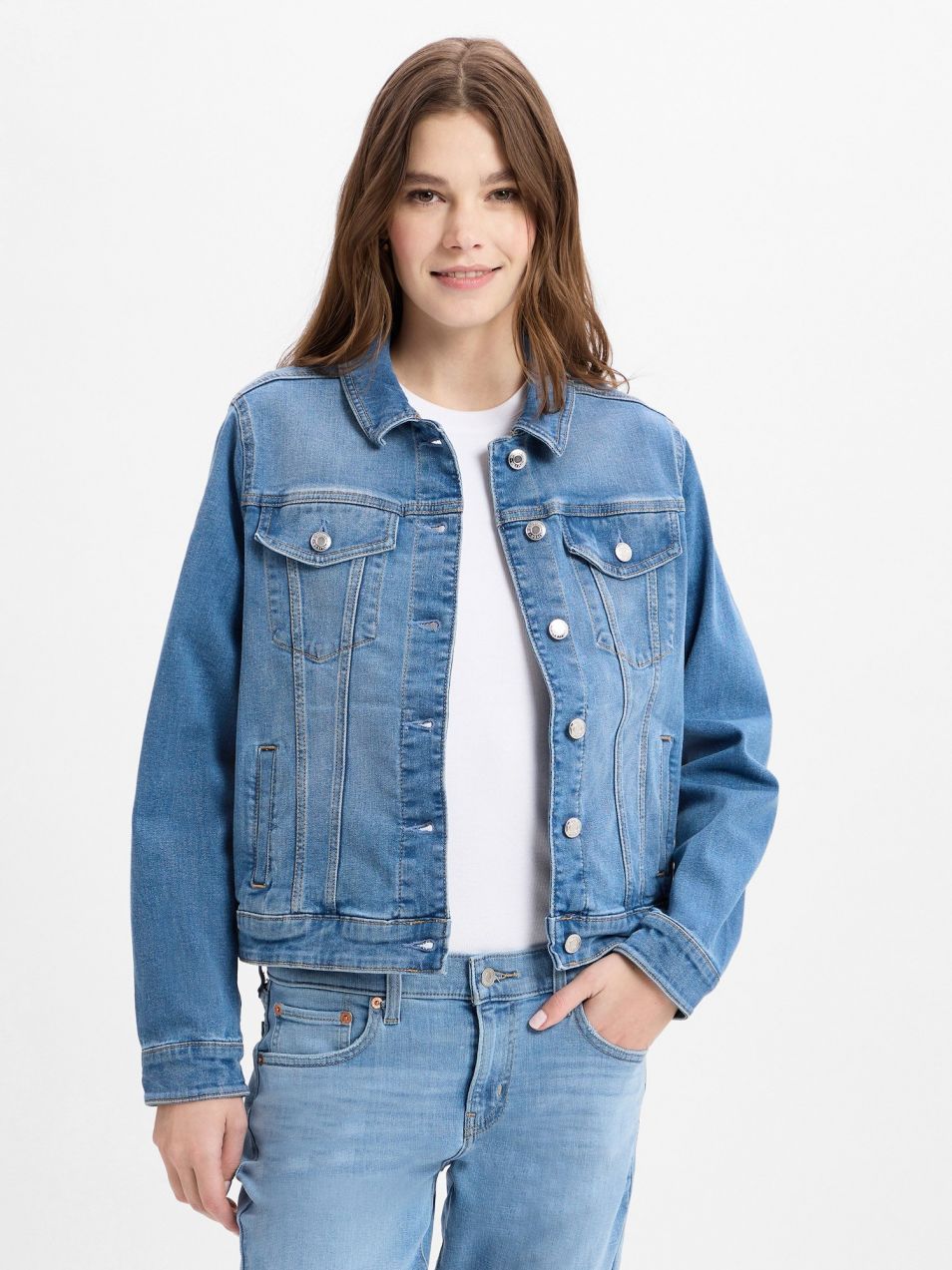 s.Oliver Prechodná bunda ' '  modrá denim