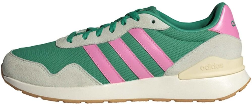 ADIDAS SPORTSWEAR Nízke tenisky 'Run 60s 4.0'  svetlobéžová / smaragdová / ružová