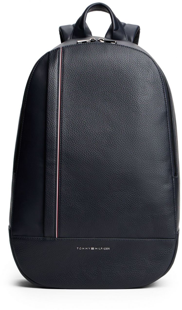 TOMMY HILFIGER Batoh  tmavomodrá / červená / strieborná / biela