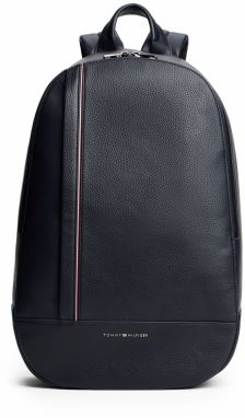 TOMMY HILFIGER Batoh  tmavomodrá / červená / strieborná / biela