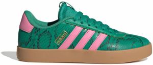 ADIDAS SPORTSWEAR Nízke tenisky 'VL Court 3.0'  zlatá / smaragdová / svetloružová / čierna