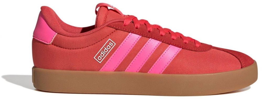 ADIDAS SPORTSWEAR Nízke tenisky 'VL Court 3.0'  ružová / červená / biela