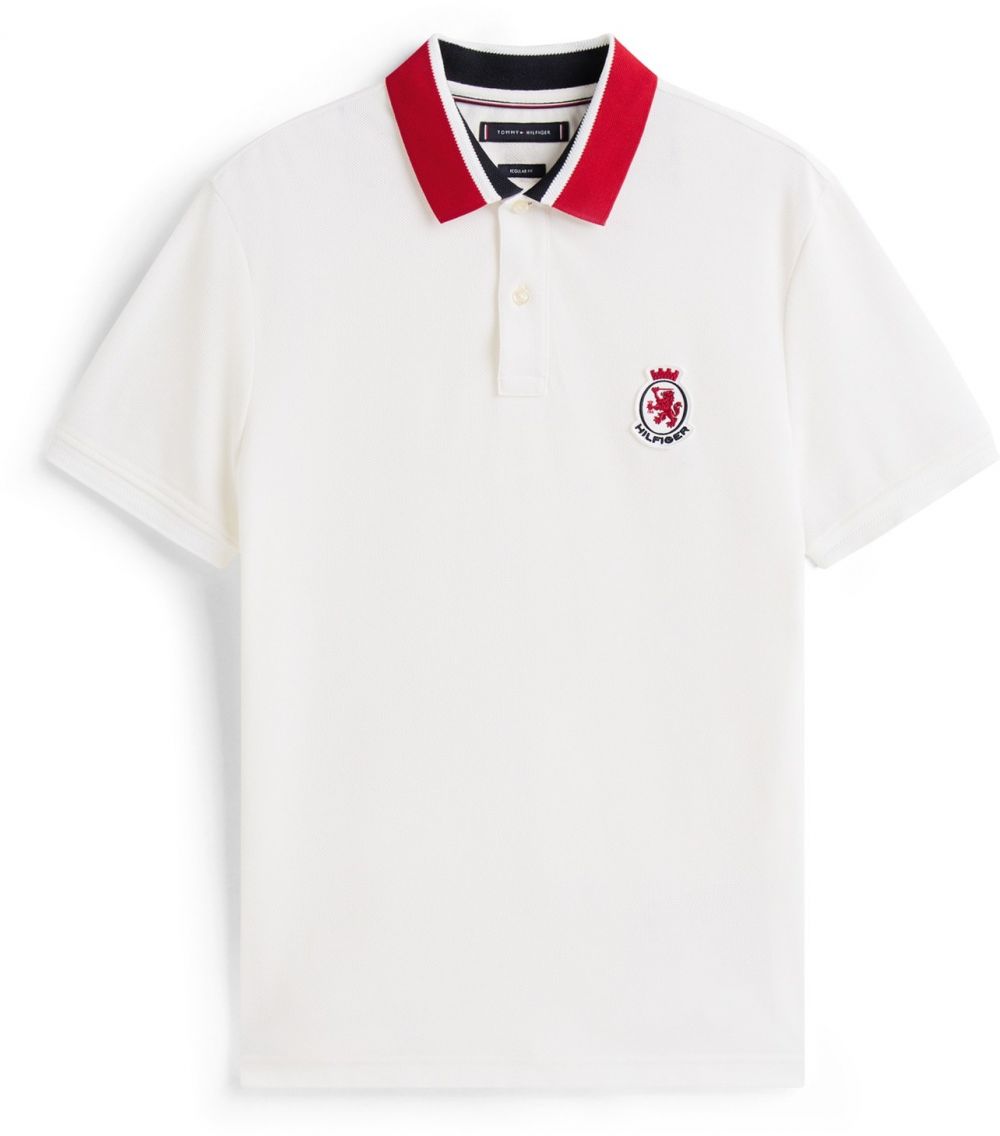 TOMMY HILFIGER Tričko  námornícka modrá / červená / biela