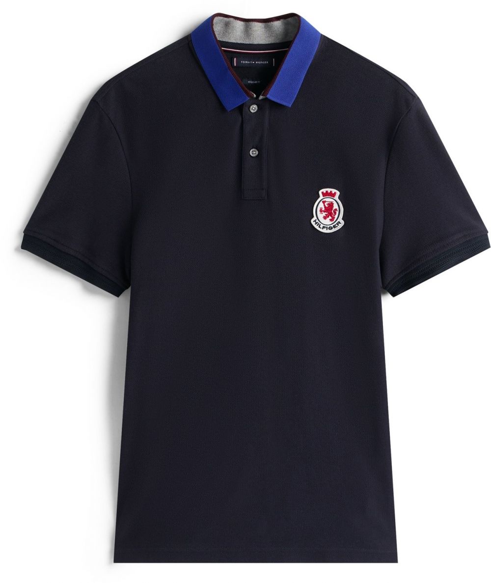 TOMMY HILFIGER Tričko  modrá / námornícka modrá