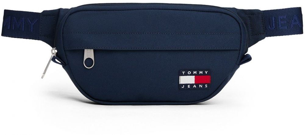 Tommy Jeans Ľadvinka 'ESS'  tmavomodrá / červená / biela