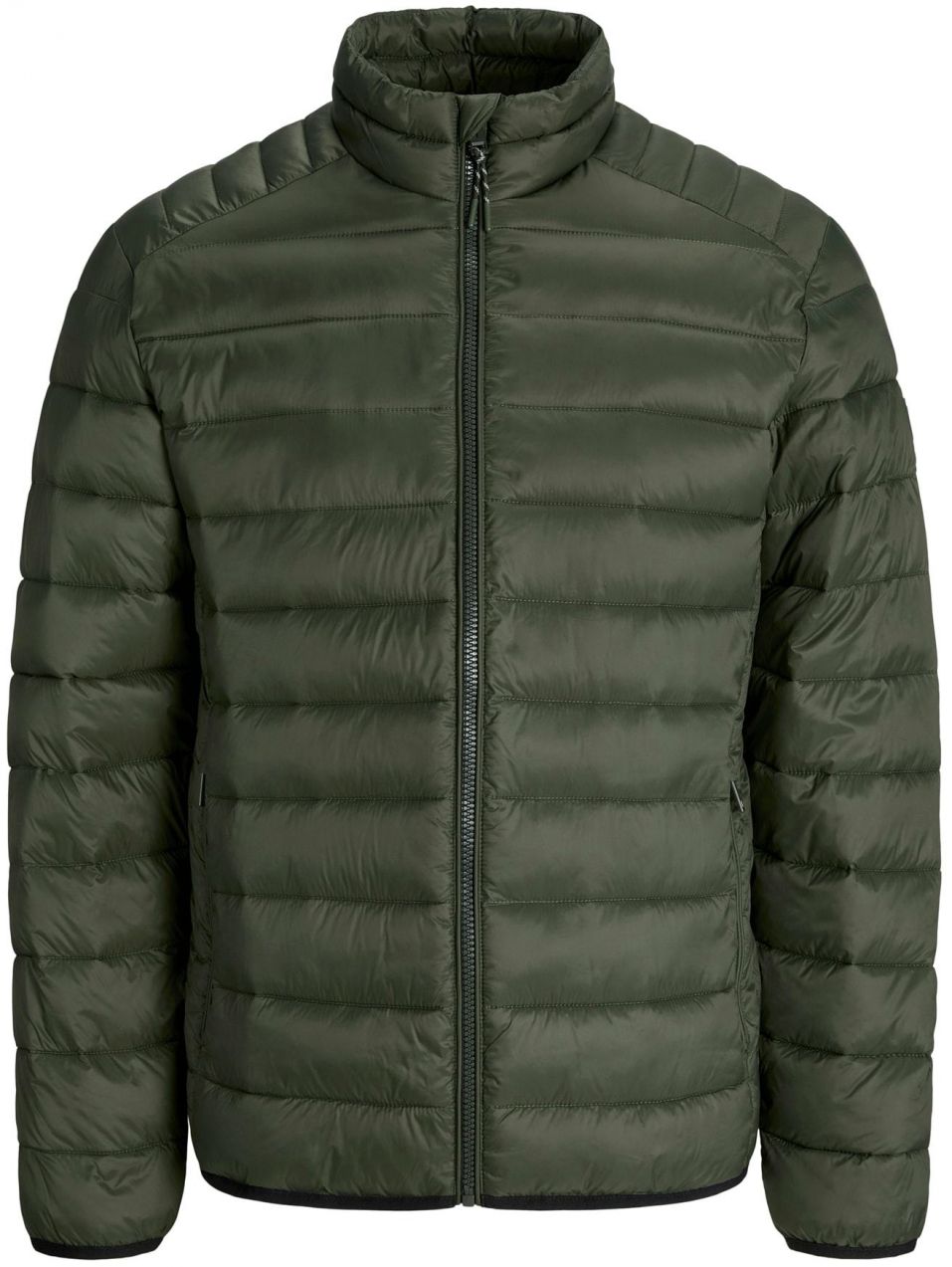 JACK & JONES Prechodná bunda 'JJEBRADLEY'  tmavozelená