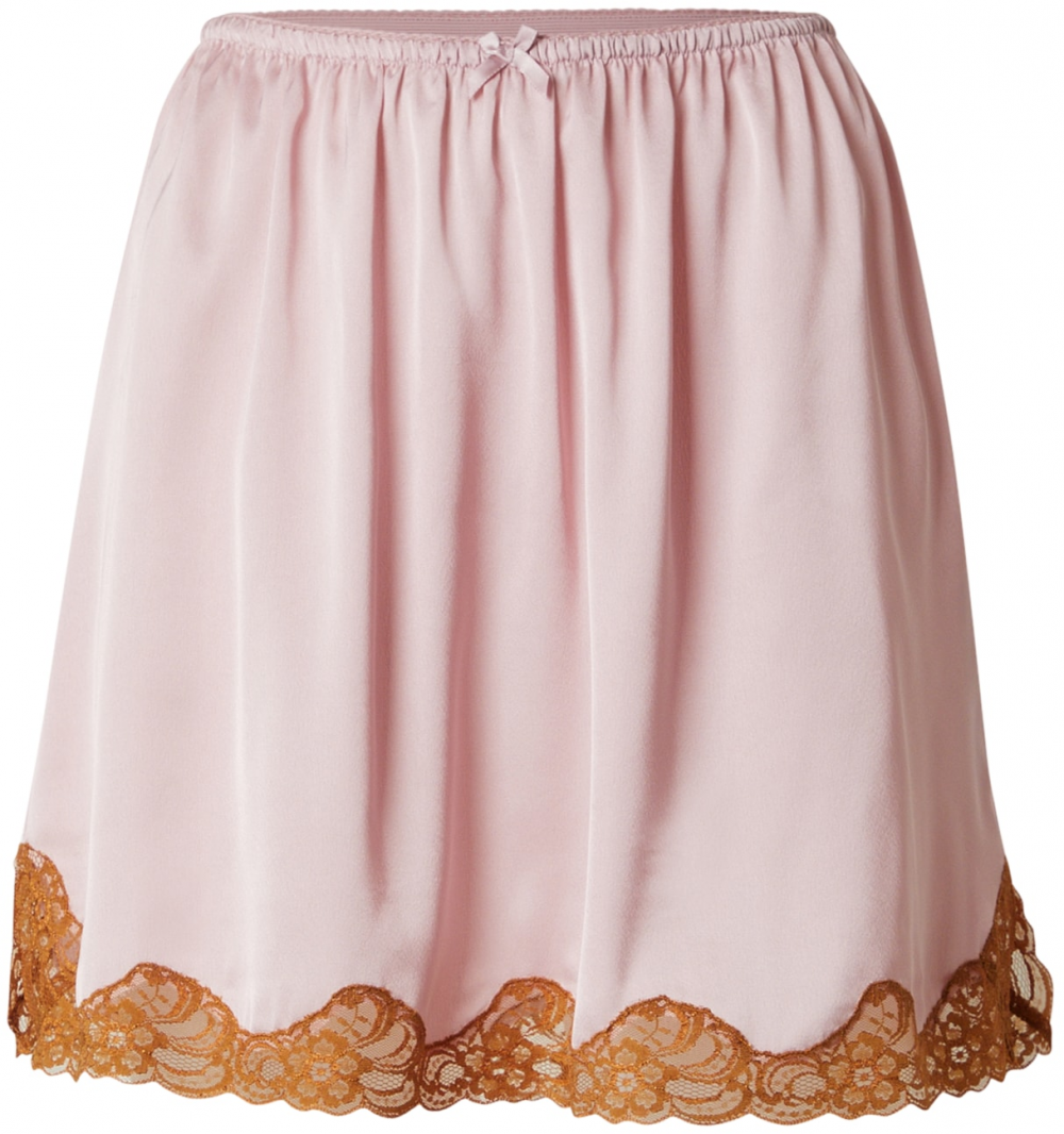 TOPSHOP Sukňa  pueblo / ružová