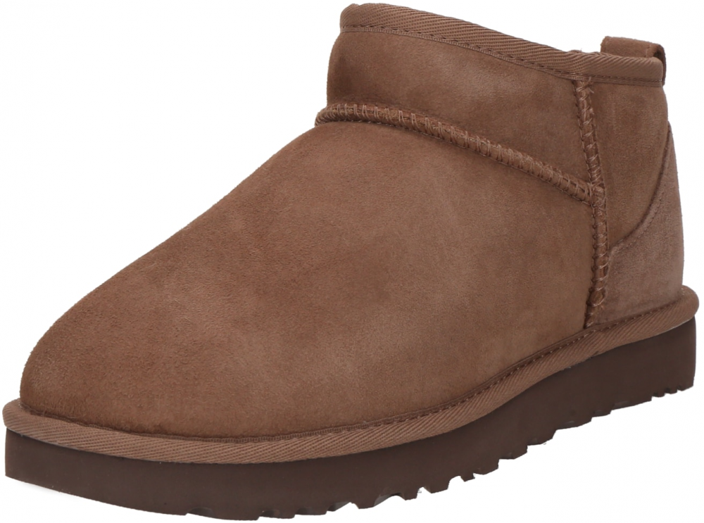 UGG Nízke čižmy 'CLASSIC ULTRA MINI'  hnedá