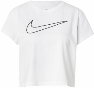 Nike Sportswear Tričko 'CLUB'  čierna / biela