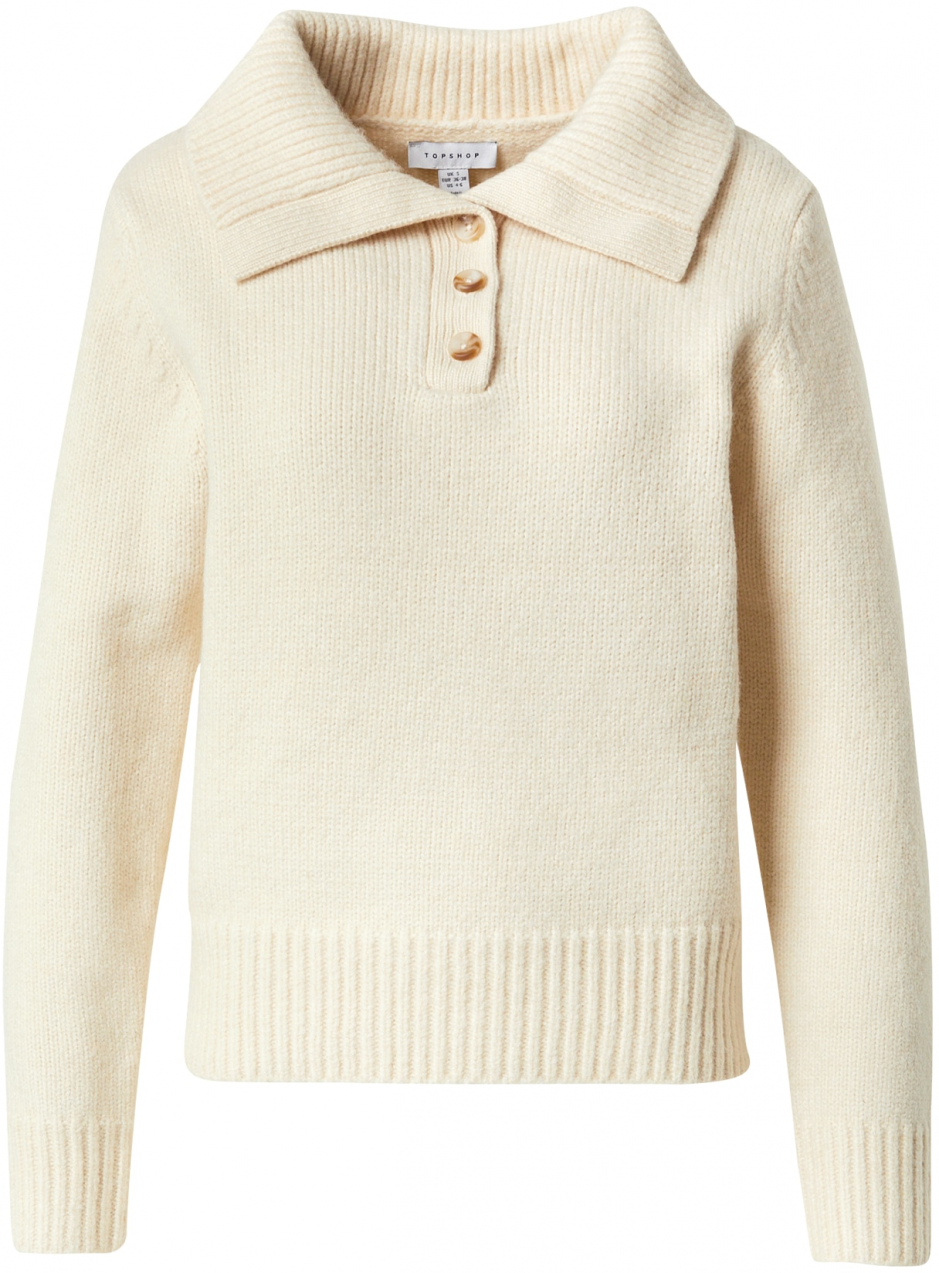 TOPSHOP Sveter  krémová